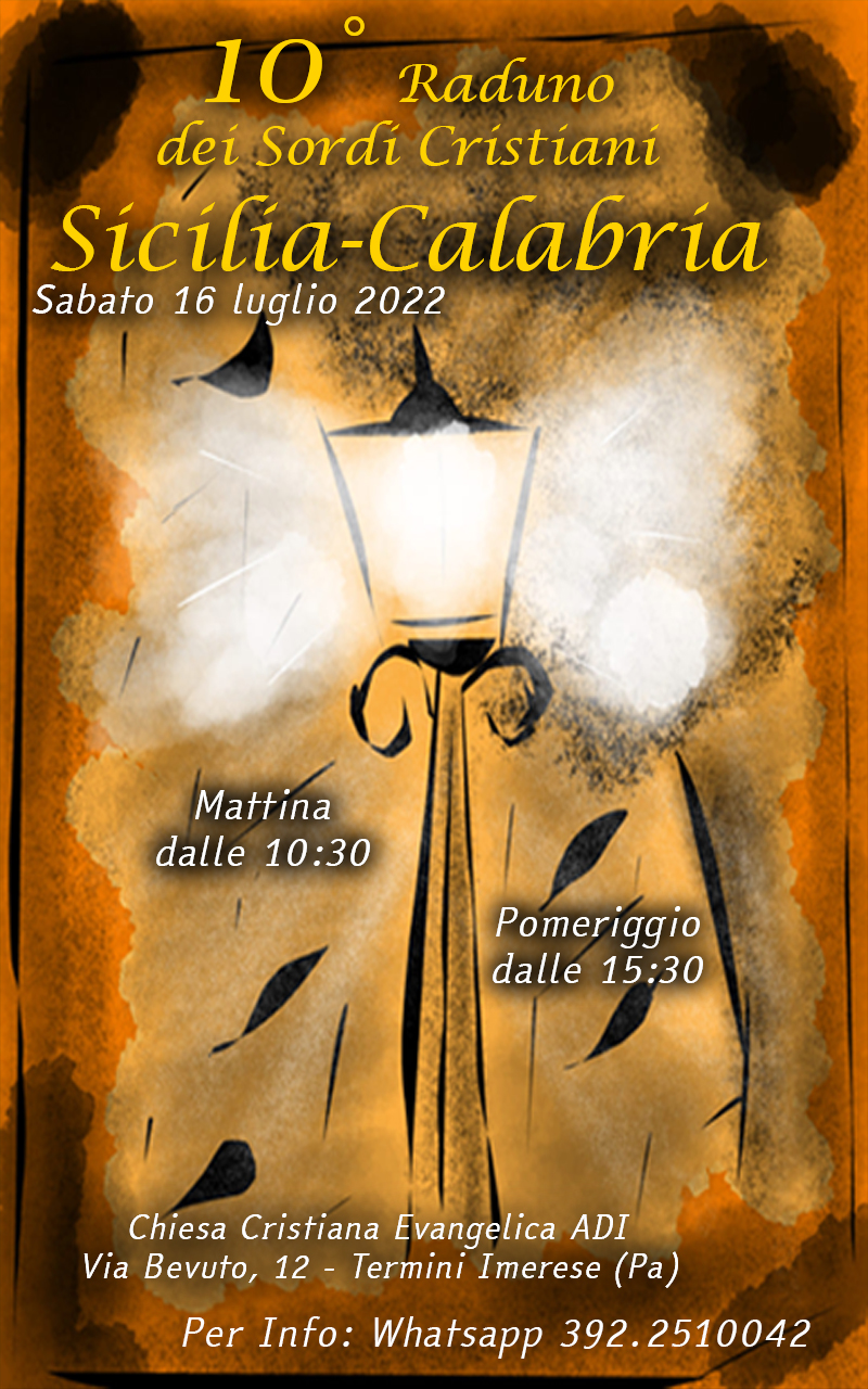 10° Raduno dei Sordi Cristiani Sicilia/Calabria 2022