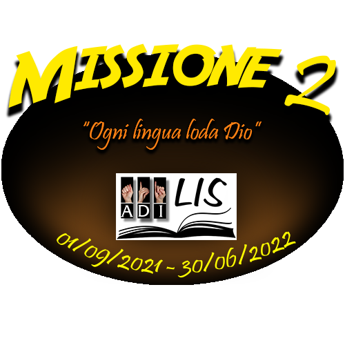 Emblema Missione 2 Ogni lingua loda Dio dal 1 Settembre 2021 al 30 Giugno 2022
